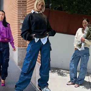 Màn “comeback” mạnh mẽ của chiếc quần denim túi hộp từng gây tranh cãi
