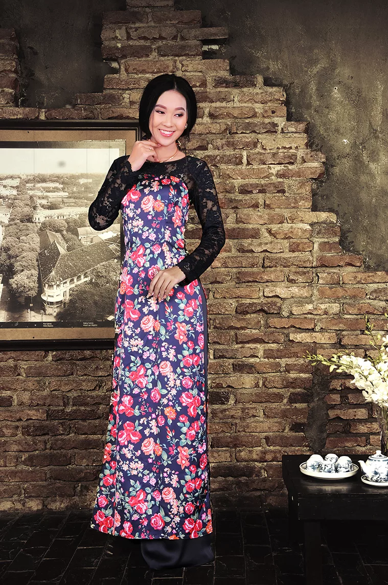 lookbook áo dài Việt