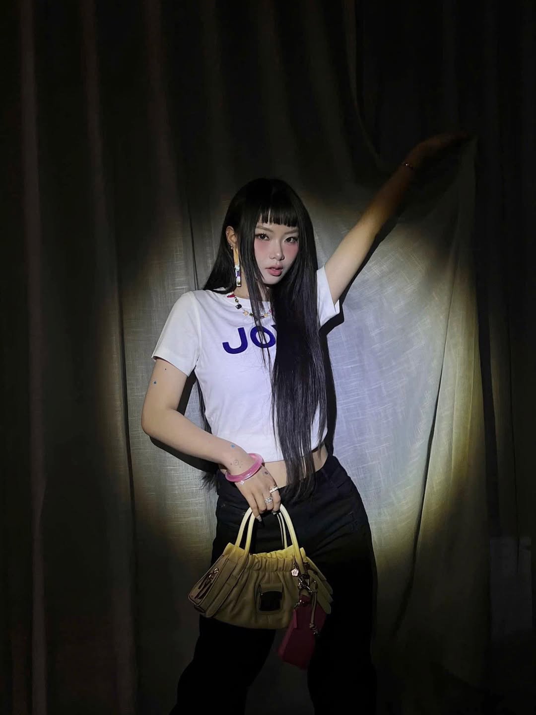 Denim đen