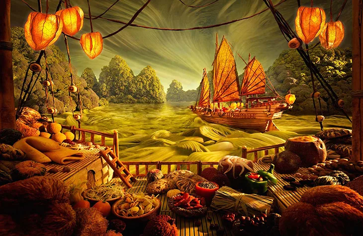 tranh nghệ thuật đồ ăn 21