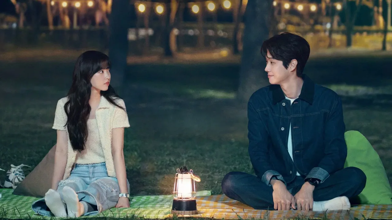 cảnh phim lãng mạn của choi woo sik và park bo young