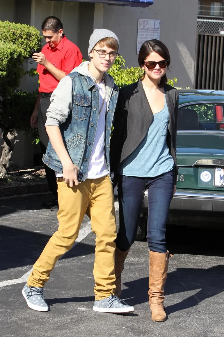 Selena và Justin thuở còn mặn nồng