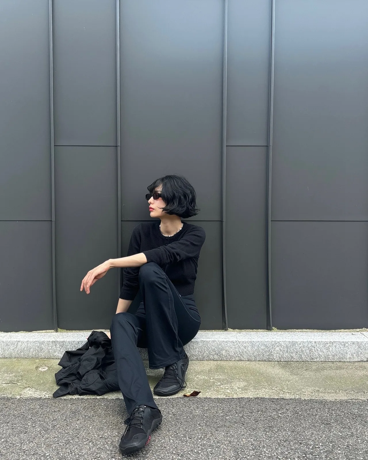 @jin_a_nana áo lên phối quần suông