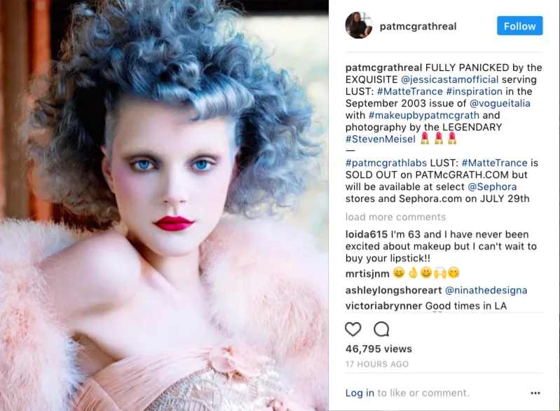 Pat McGrath - @patmcgrathreal