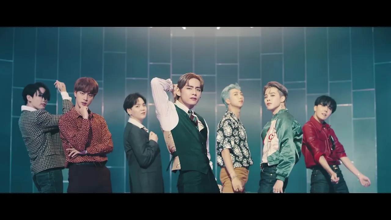trang phục retro phong cách disco thập niên 70 bts mv dynamite