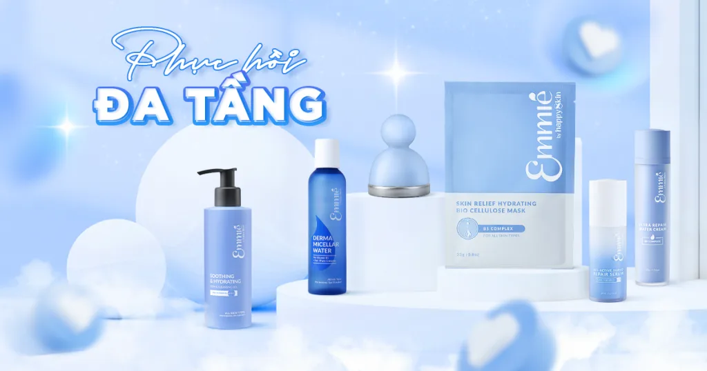 Happy Skin Việt Nam và dòng sản phẩm phục hồi da đa tầng