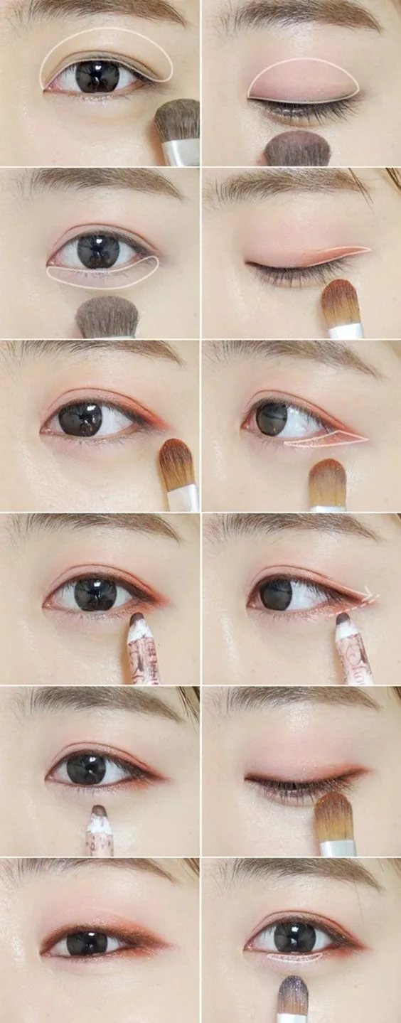 trang điểm mắt tự nhiên như người Hàn trang điểm mắt tự nhiên như người Hàn