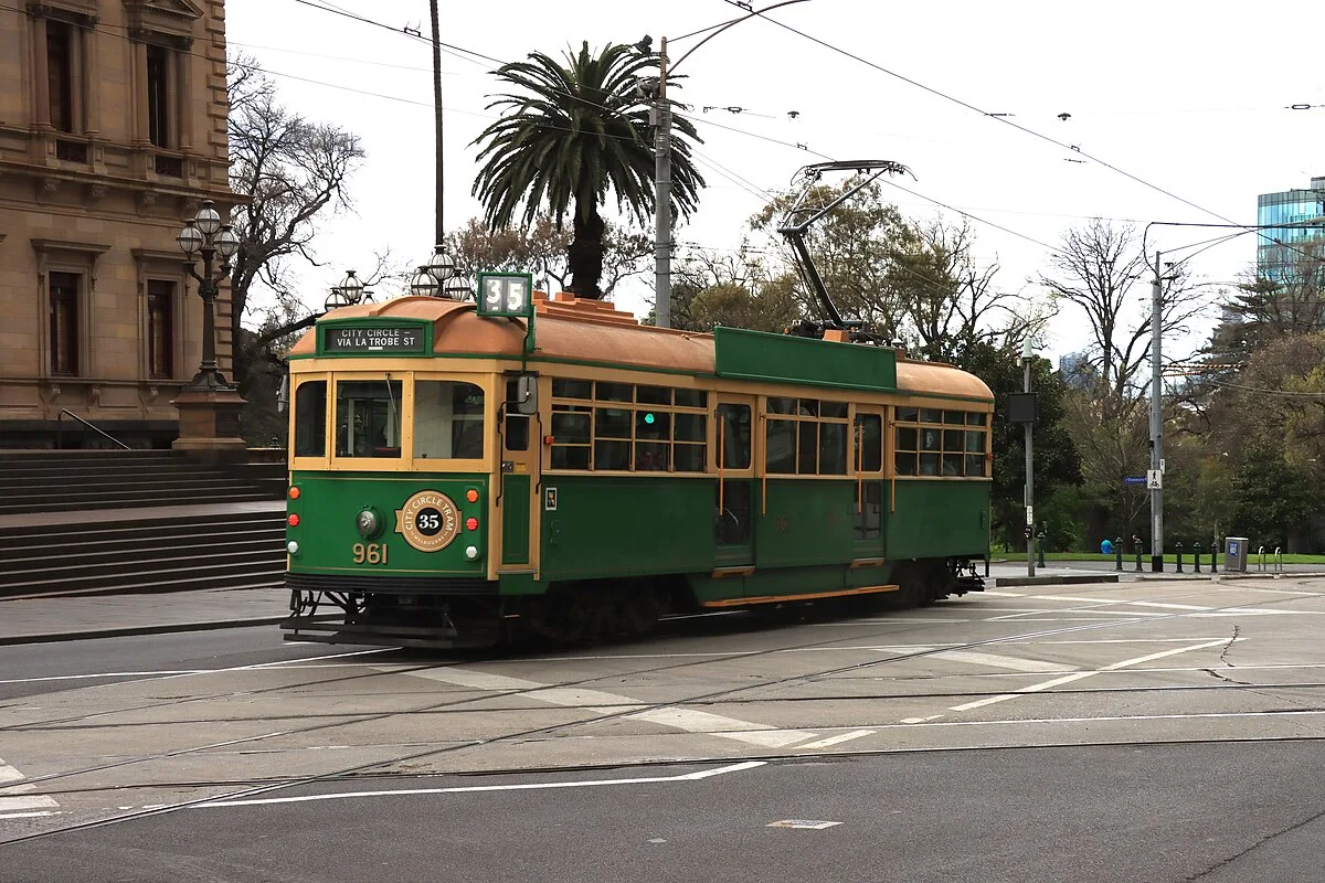 Melbourne city circle city circle phương tiện ở melborune úc