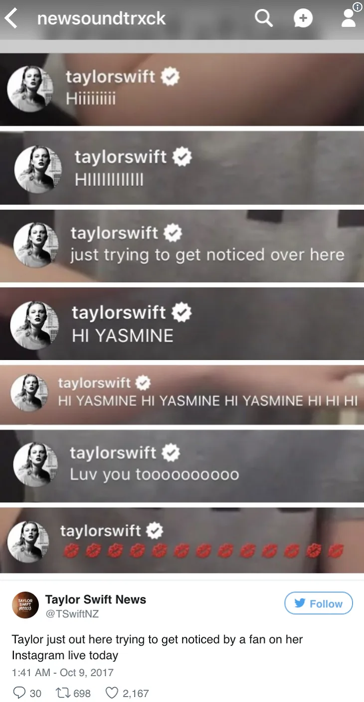 Taylor Swift ra mắt ứng dụng xã hội The Swift Life - ELLE Việt Nam