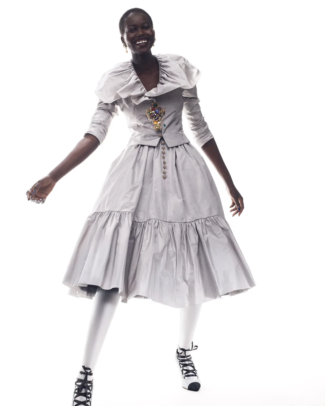 bst chanel haute couture thu đông 2020 look 30