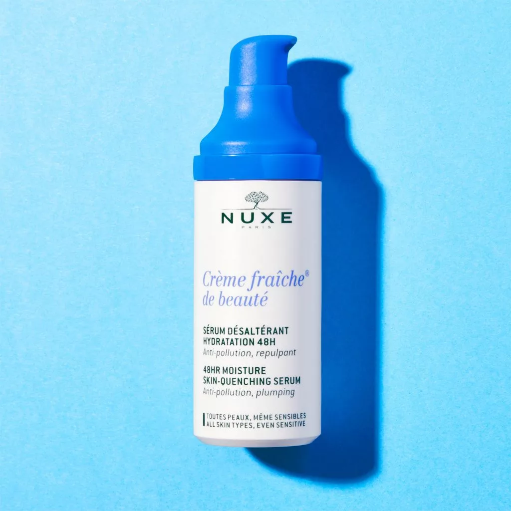 Sở hữu làn da căng mướt, căng đầy và tươi trẻ với serum dưỡng ẩm 48h Fraiche de Beaute 48hr Moisture Skin-Quenching Serum. Sở hữu làn da căng mướt, căng đầy và tươi trẻ với serum dưỡng ẩm 48h Fraiche de Beaute 48hr Moisture Skin-Quenching Serum.