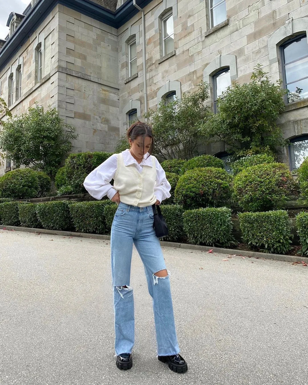 phong cách thời trang preppy trẻ trung năng động
