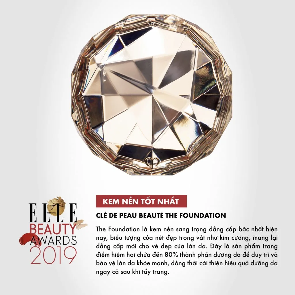 kem nền 08 ELLE Beauty Awards 2019 kem nền 08 ELLE Beauty Awards 2019