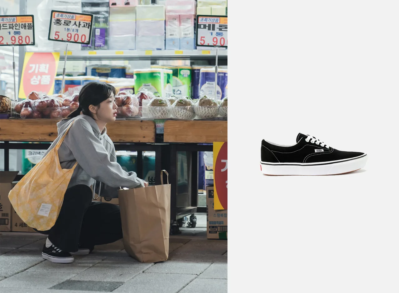 giày thể thao vans của kim dami