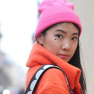 Atias Huynh at Dior fashion show in Paris