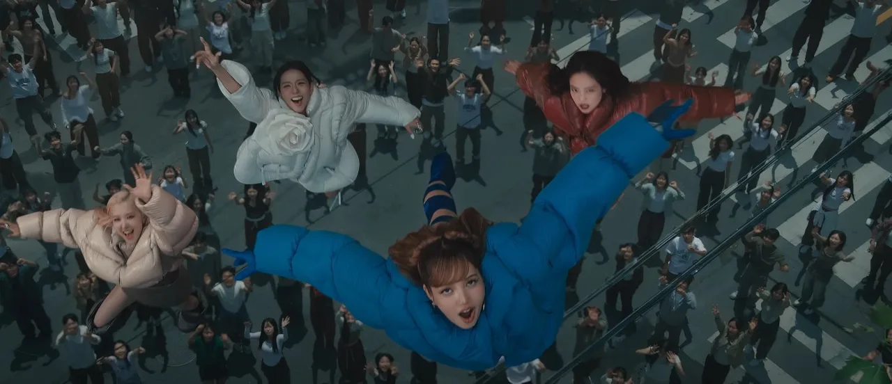 áo khoác phao blackpink