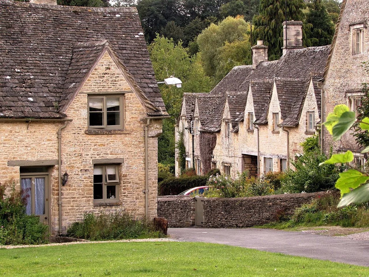 Anh ngôi làng cổ Bibury Anh ngôi làng cổ Bibury