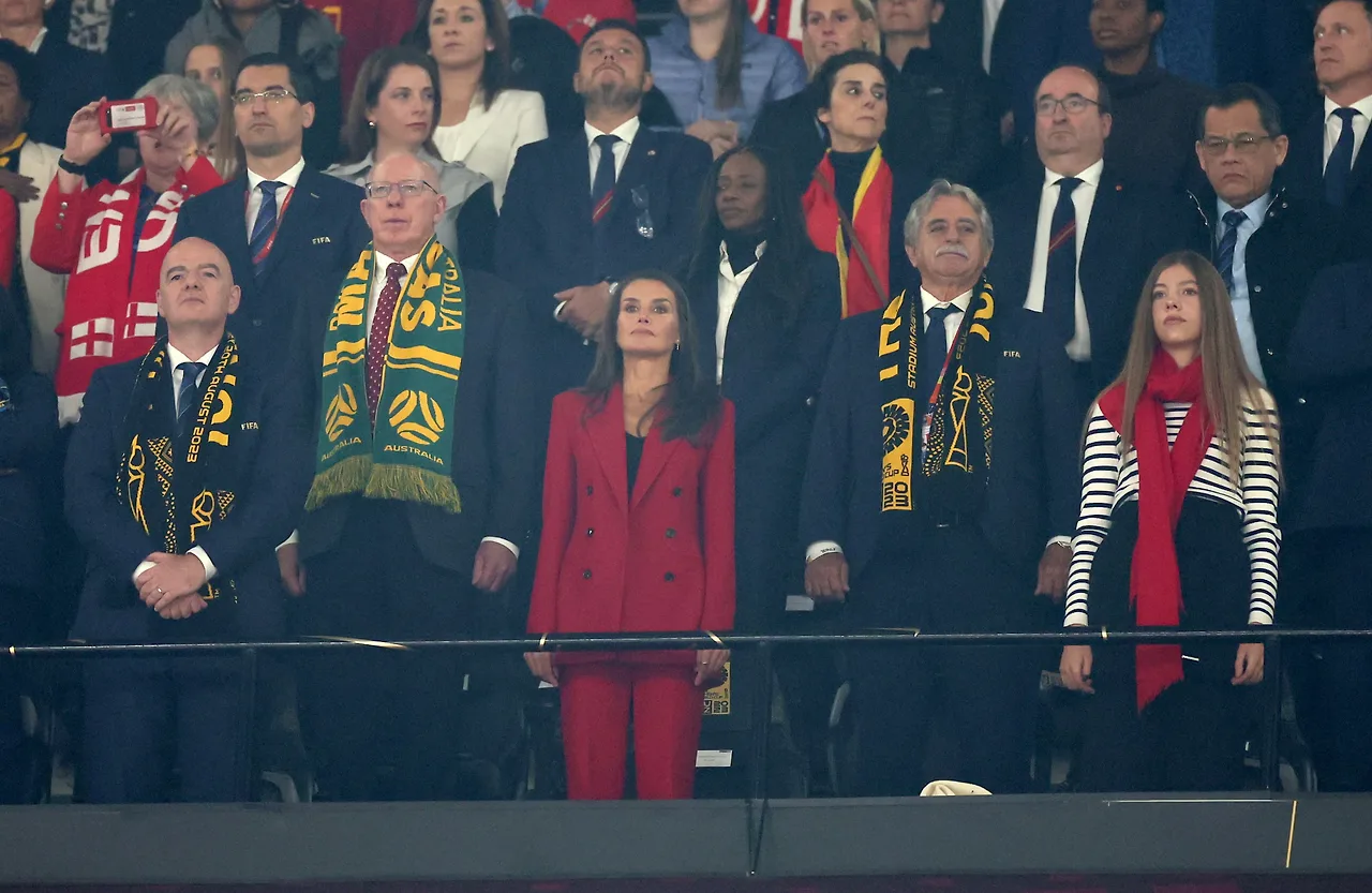 Tại trận chung kết World Cup nữ 2023, Nữ hoàng Letizia và Công chúa Sofia đã đích thân đến Sydney, Úc để chứng kiến Tây Ban Nha đánh bại Anh và giành chức vô địch lần đầu tiên.