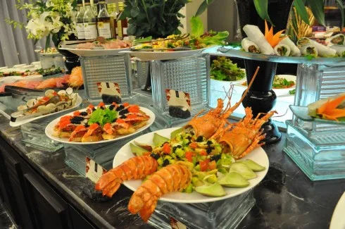 tiệc tự chọn đón năm mới sẽ mang đến cho quý khách rất nhiều sự lựa chọn