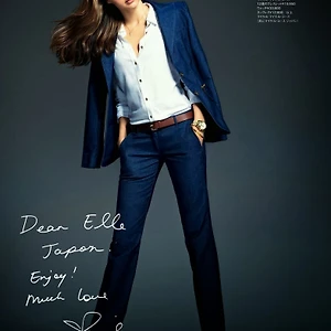 Miranda Kerr chụp cho ELLE Nhật Bản