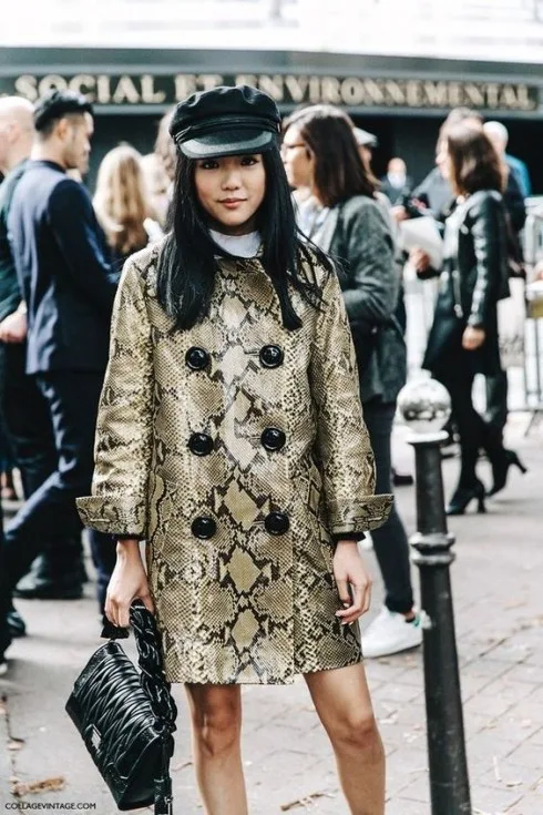 Họa tiết da động vật.