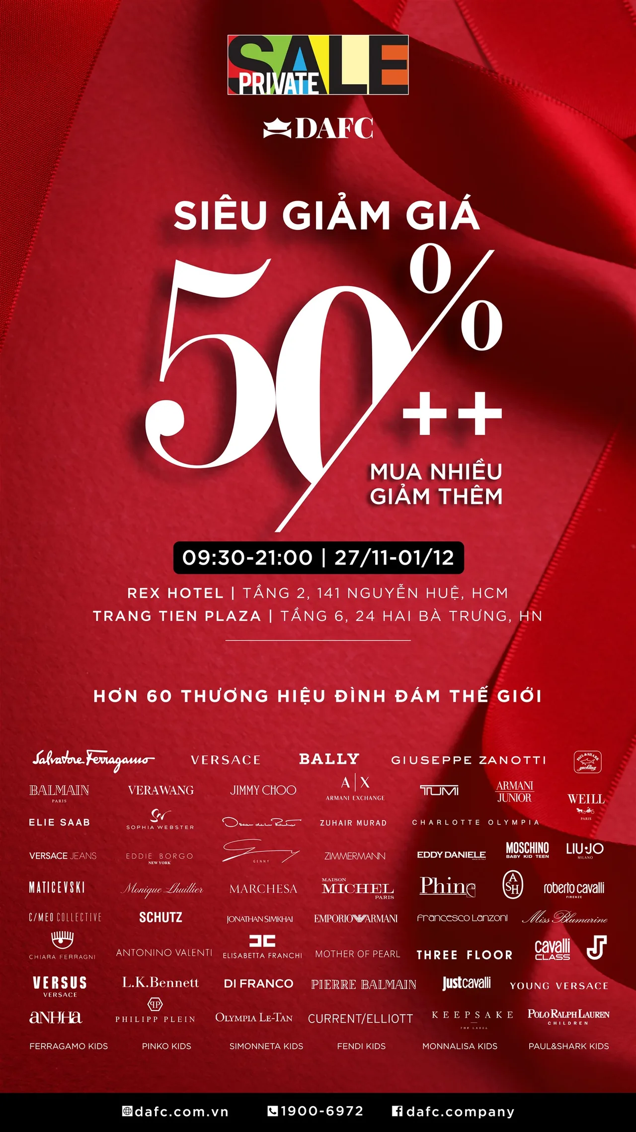 DAFC giảm giá Black Friday