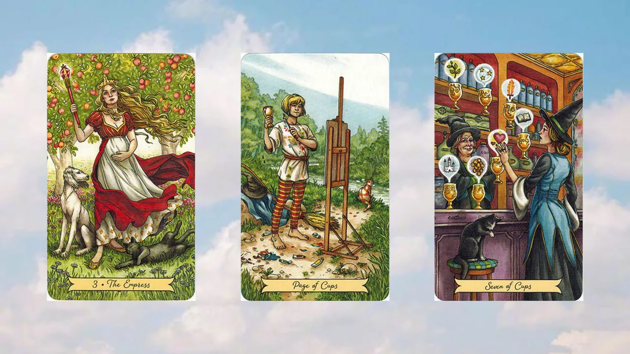 trải bài tarot 2