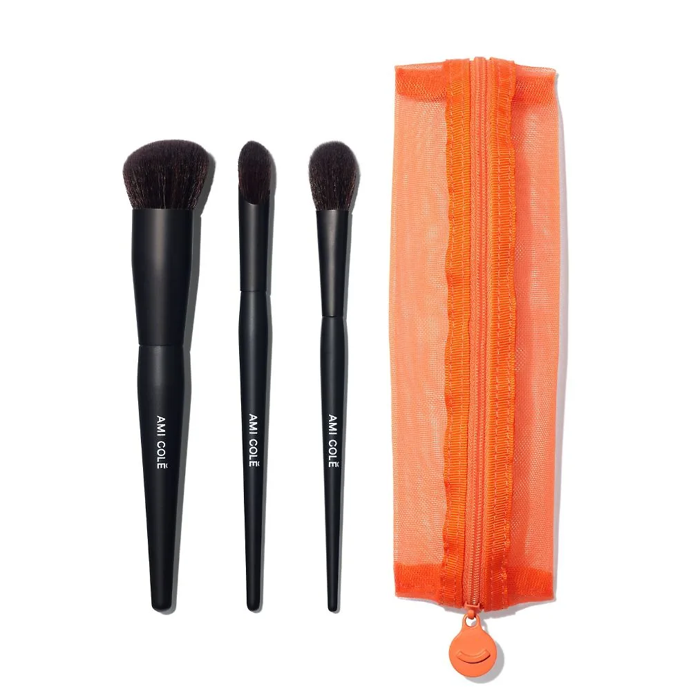 Bộ cọ trang điểm Amí Cole The Brush Trio.