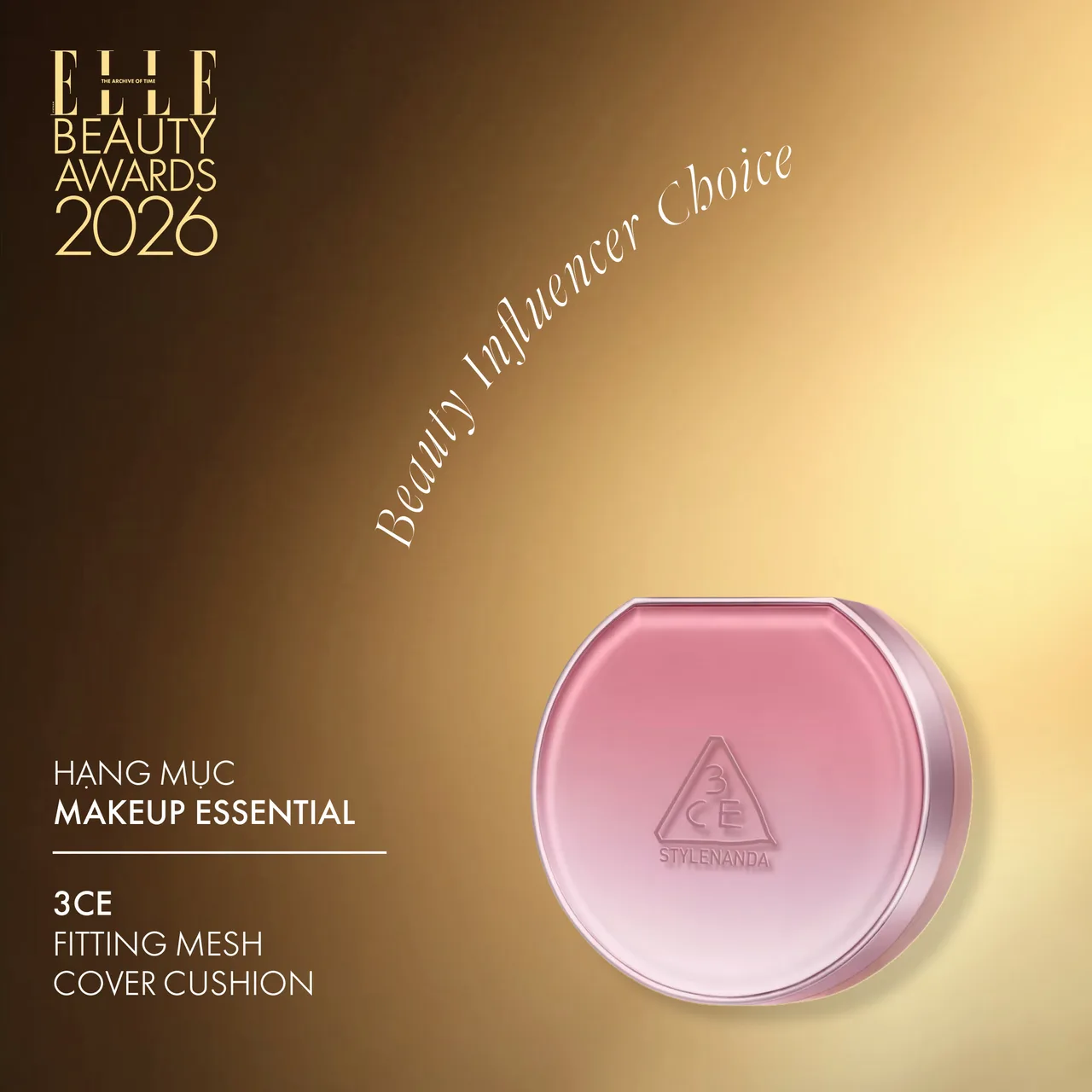 Makeup Product of The Year: 3CE Fitting Mesh Cover Cushion