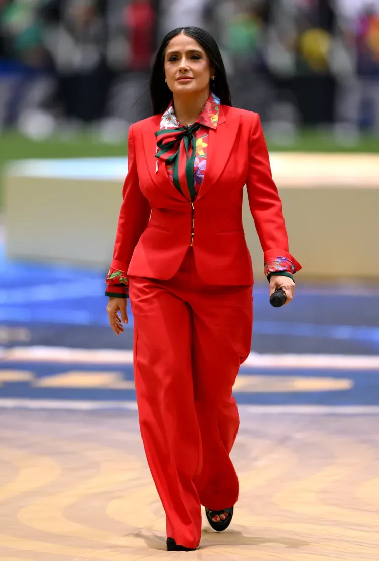 Salma Hayek Pinault tại FIFA World Cup ở Mexico City vào ngày 11/6/2026.