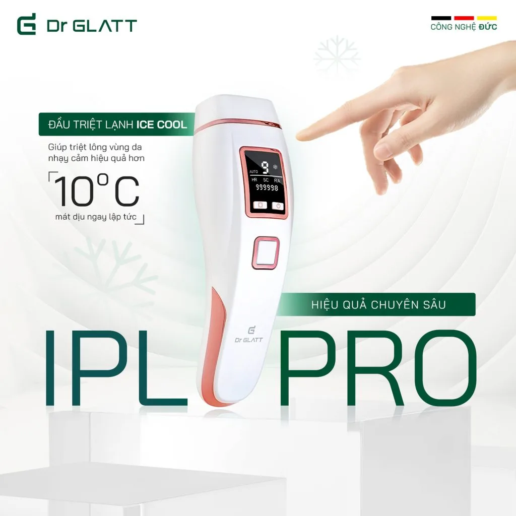 máy triệt lông dr glatt máy triệt lông dr glatt