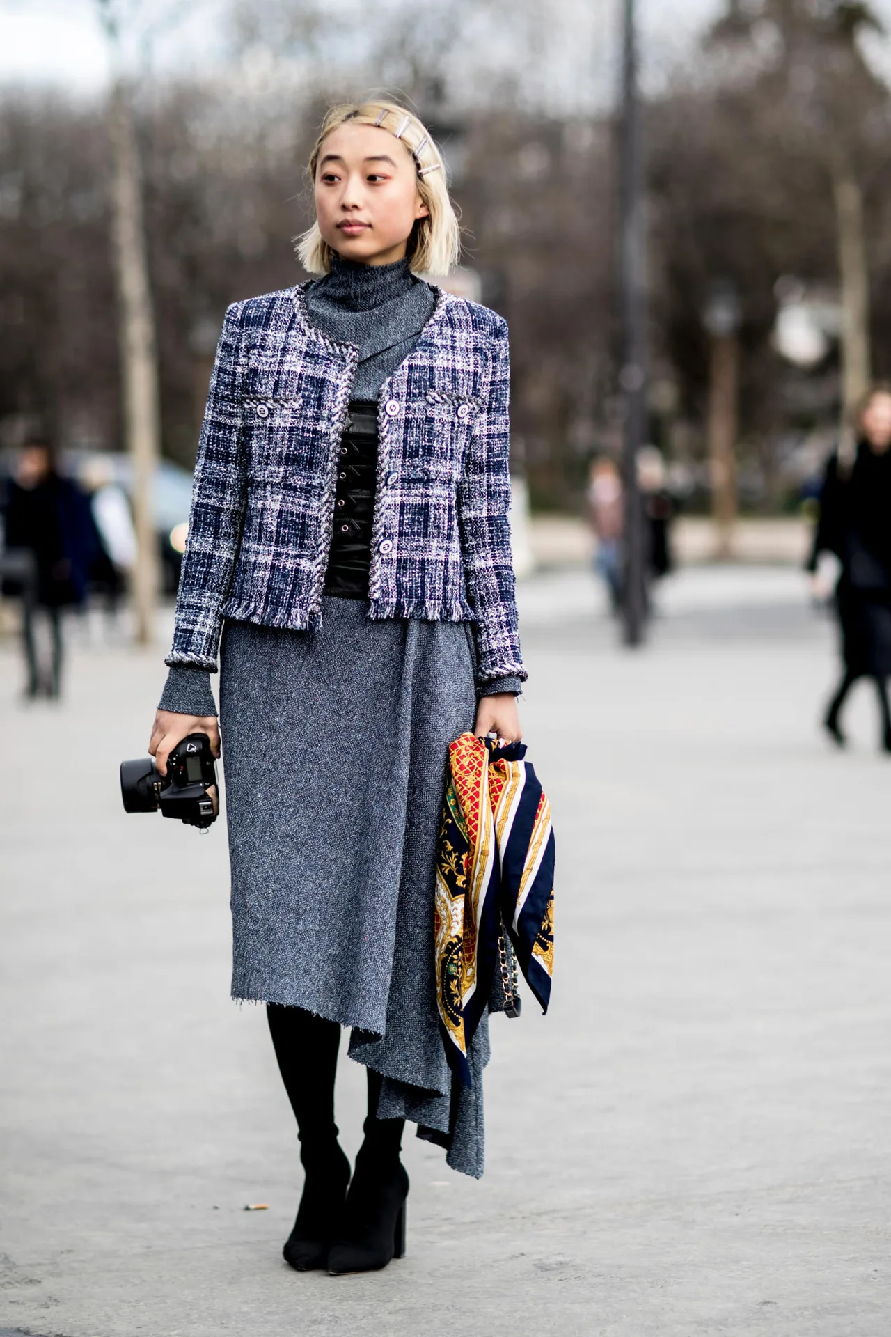 Thương hiệu Chanel street style Tuần lễ thời trang Paris 10 Thương hiệu Chanel street style Tuần lễ thời trang Paris 10