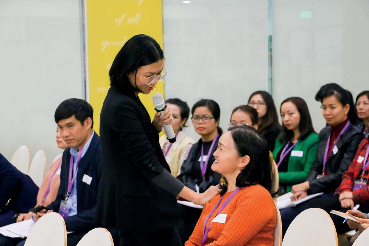 trẻ em nhà tâm lý học Phương Hoài Nga Phương Hoài Nga tại hội thảo