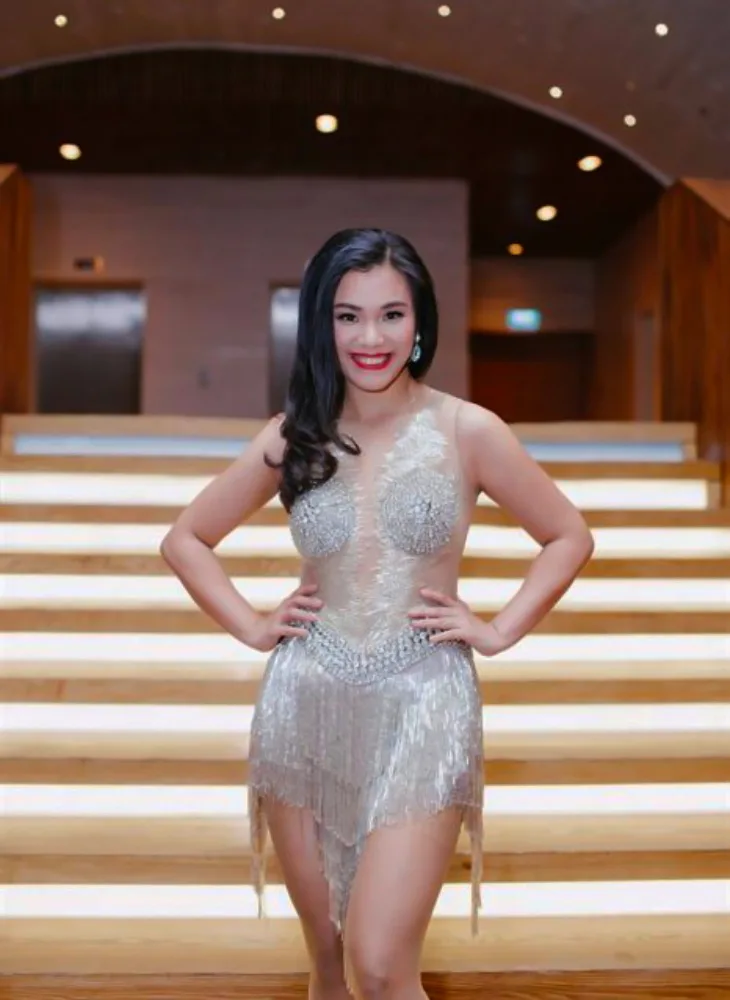 Sau khi sinh con đầu lòng, Phương Vy phải nỗ lực giảm cân để lấy lại vóc dáng đẫy đà khi xưa
