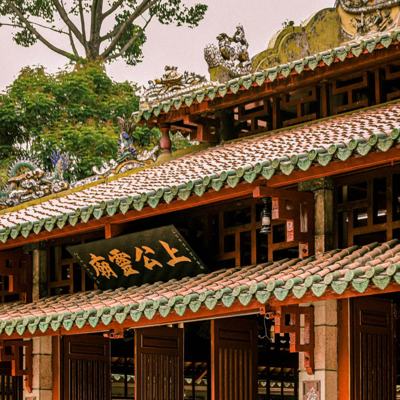 một góc lăng ông bà chiểu
