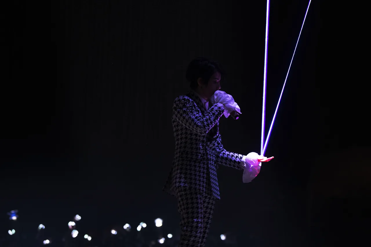 hiệu ứng đèn trong concert