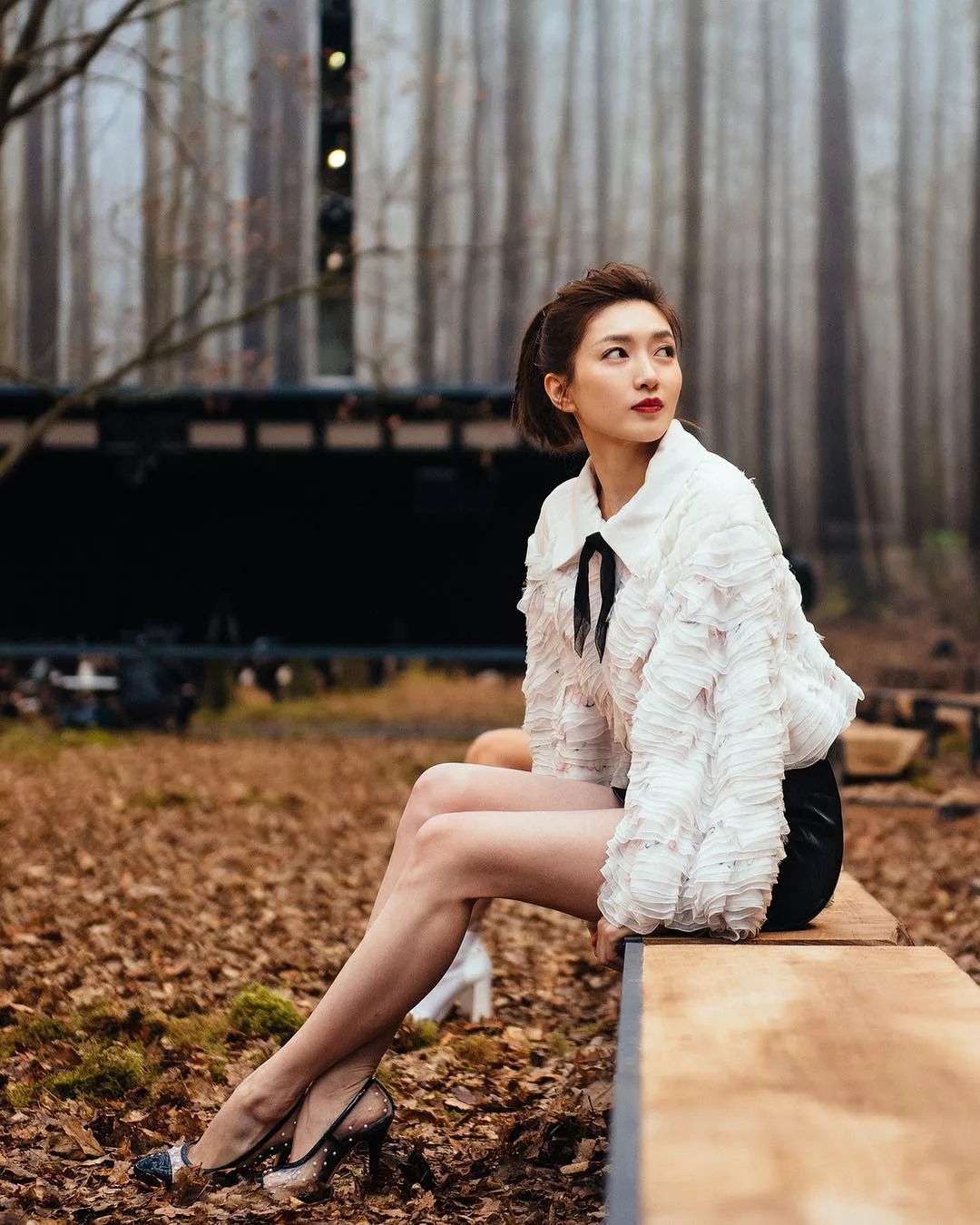 Vợ chồng Châu Kiệt Luân sánh đôi trên hàng ghế đầu show Chanel Thu - Đông 2018 Vợ chồng Châu Kiệt Luân sánh đôi trên hàng ghế đầu show Chanel Thu - Đông 2018