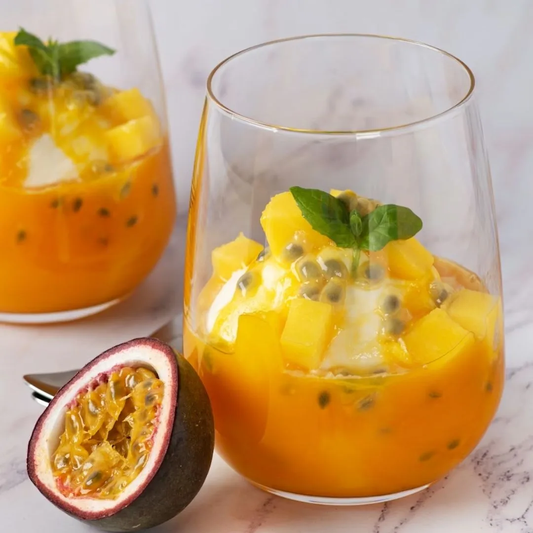 Kết hợp nước chanh dây trong công thức kombucha