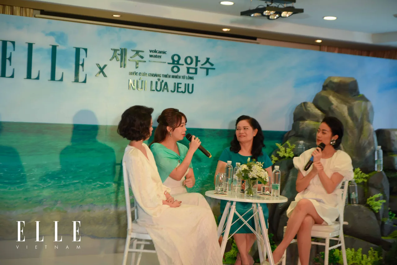 nước khoáng Jeju MC Diệp Chi