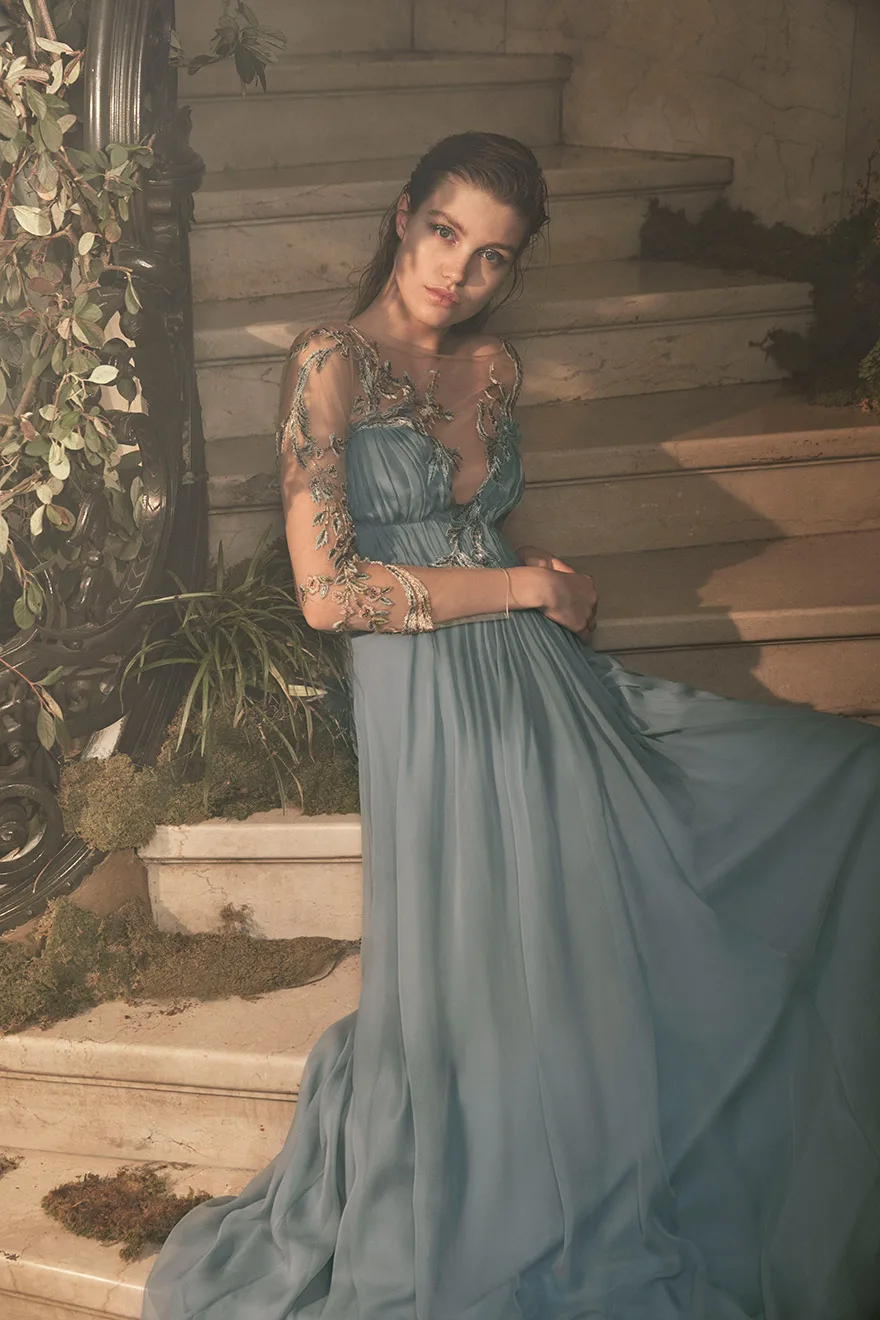 BST thời trang Alberta Ferretti Couture Xuân-Hè 2018: Nàng thơ bước ra từ thần thoại BST thời trang Alberta Ferretti Couture Xuân-Hè 2018: Nàng thơ bước ra từ thần thoại