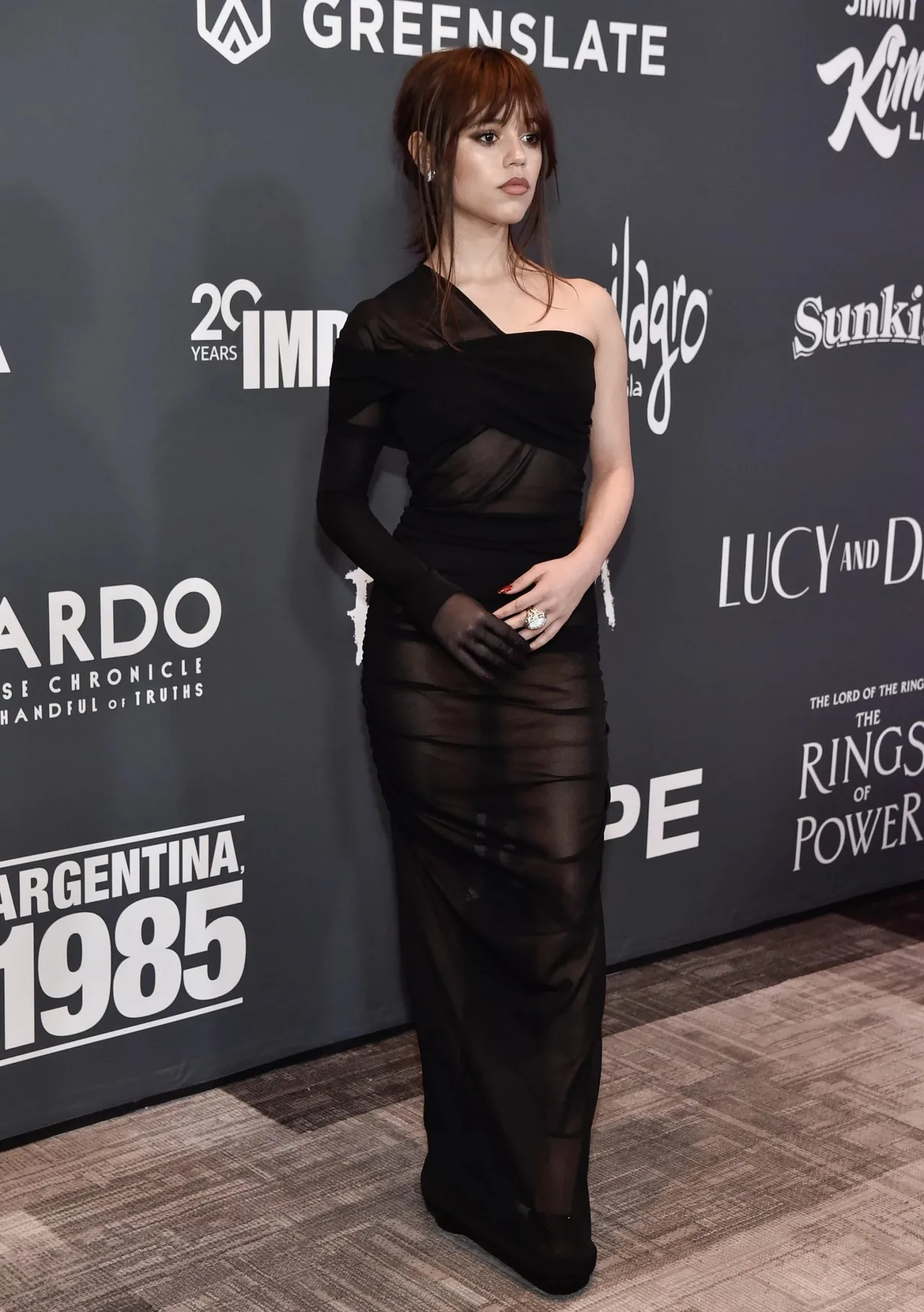 Jenna Ortega ở the Critics Choice Latino Cinema & Television Celebration