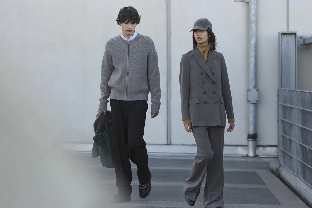 thiết kế áo khoác dạ BST UNIQLO : C