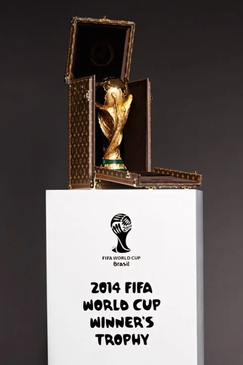 Thiết kế hộp đựng tinh xảo và sang trọng từ thương hiệu Louis Vuitton tại World Cup 2014