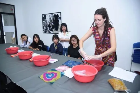 Các lớp học mẫu tại trường.