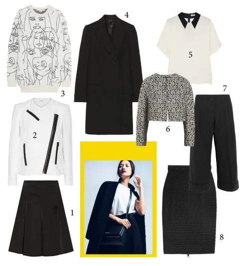 1.Versace 2.Helmut Lang 3.Stella McCartney 4.The Row 5.Kenzo 6.Giambattista Valli 7.Michael Kors 8.Givenchy
