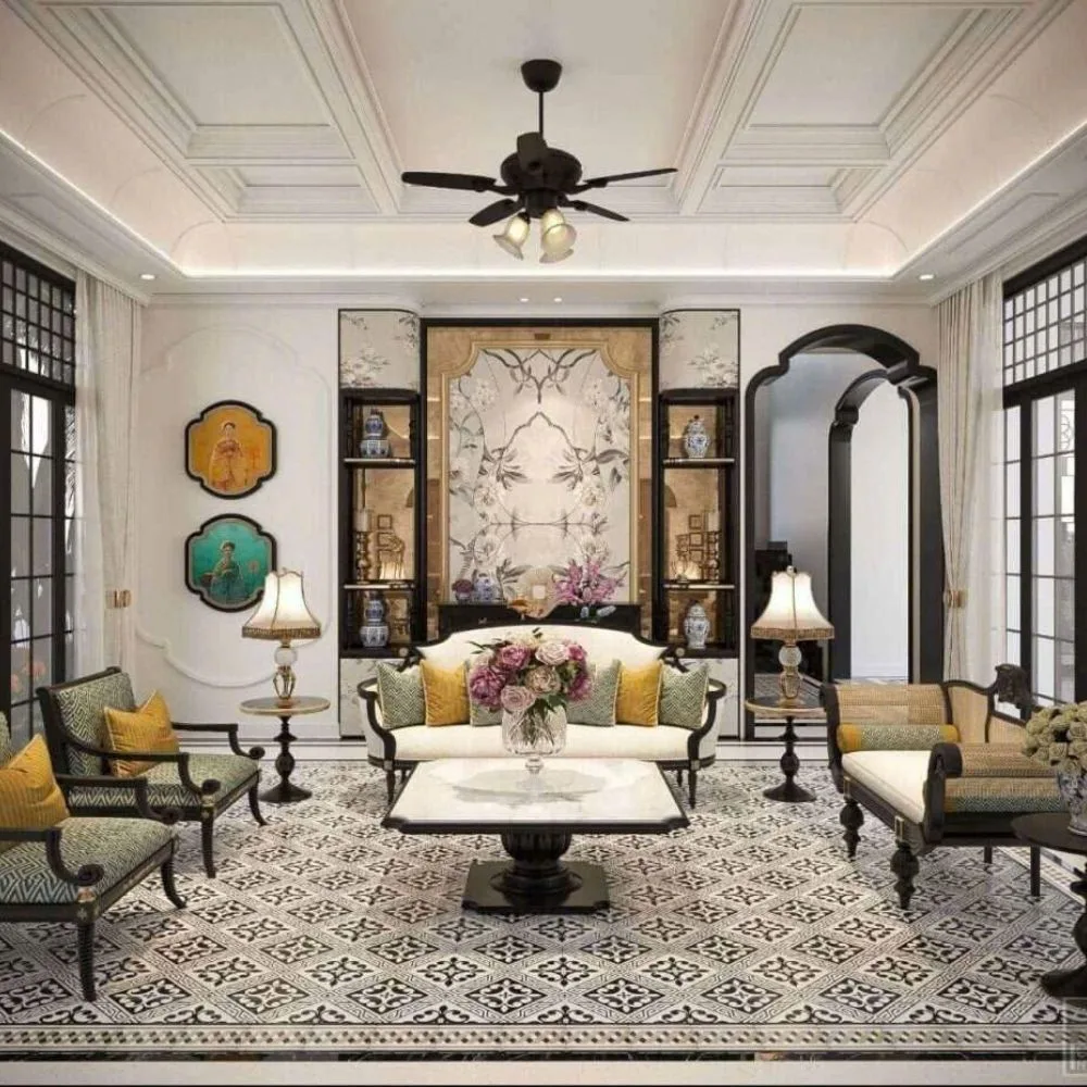 Nội thất phong cách Indochine