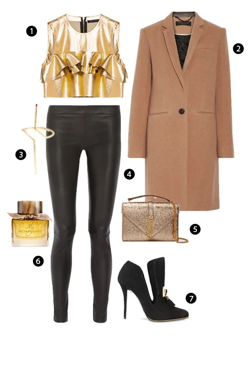 elle style calendar quần legging thời thượng