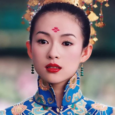 phong cách trang điểm á châu chương tử di 2