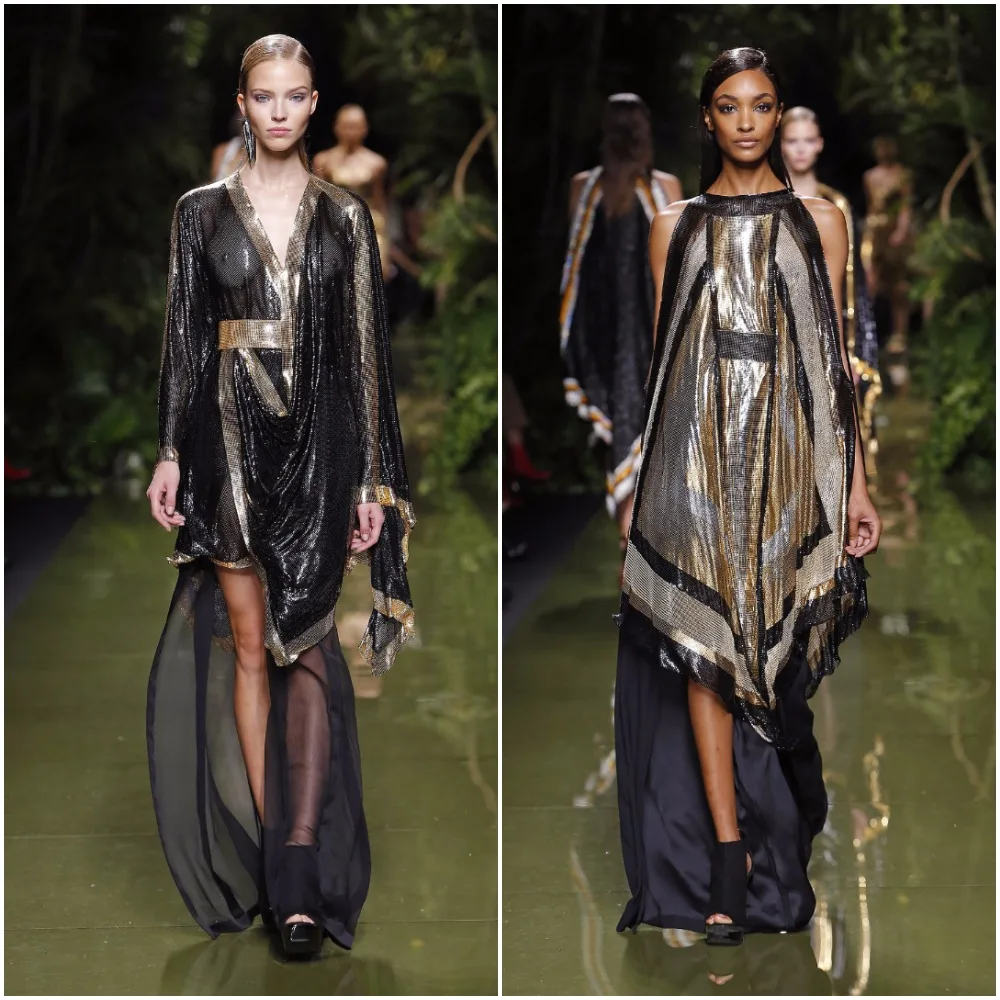 Những thiết kế ánh kim khép lại BST Xuân-Hè 2017 của Balmain