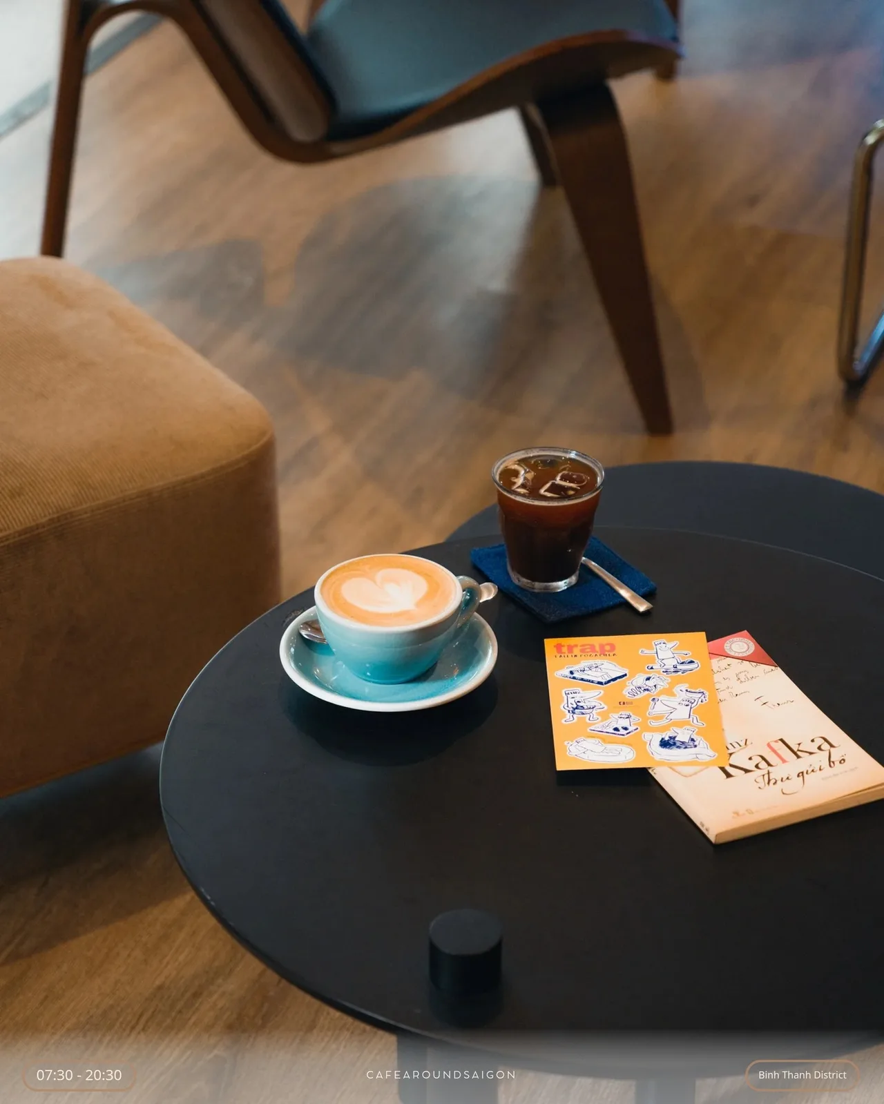 Địa điểm trải nghiệm tháng 1/2026: quán Cafe Trap Space.